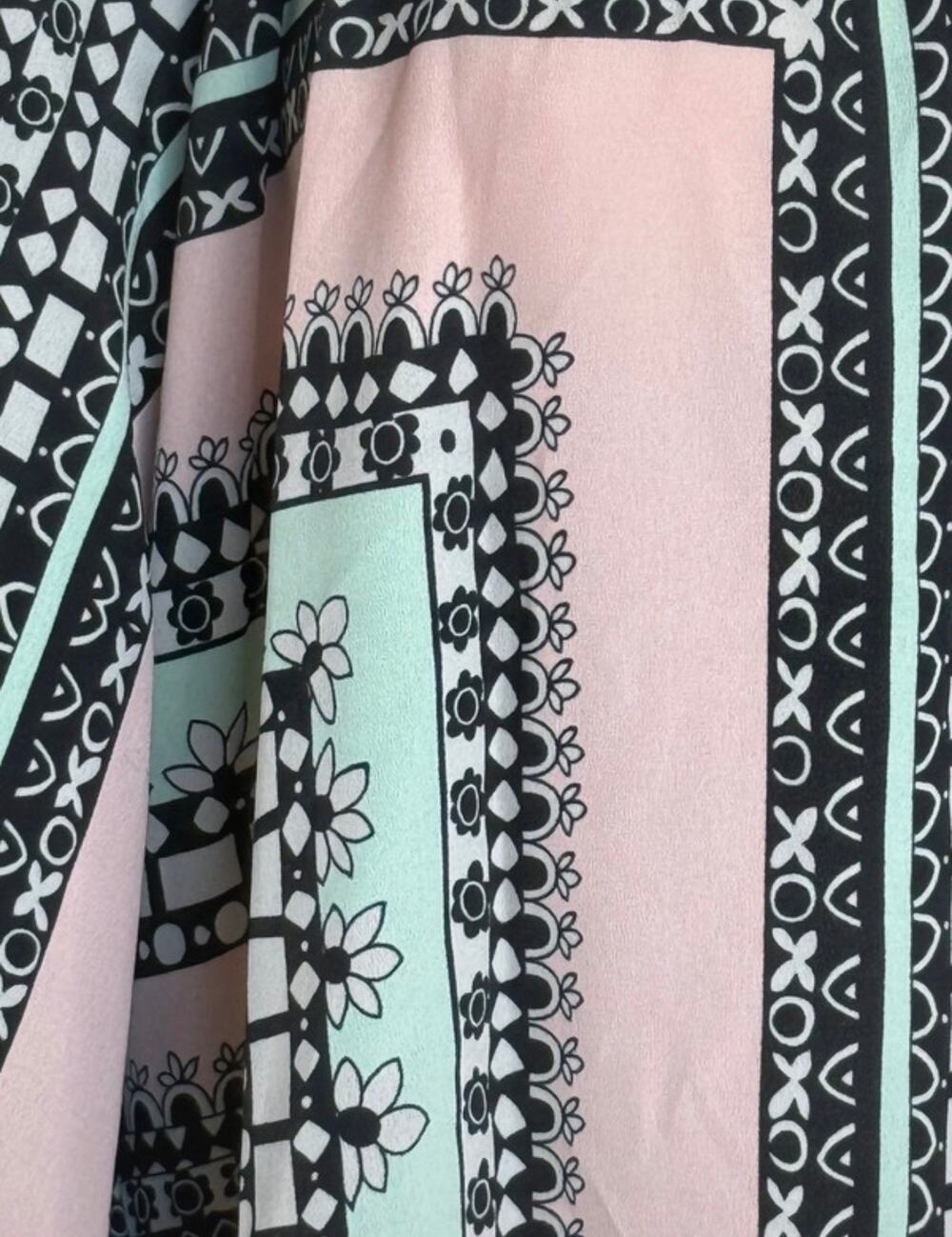 Glam Boutique Pink And Mint Green Mini Dress M NWOT